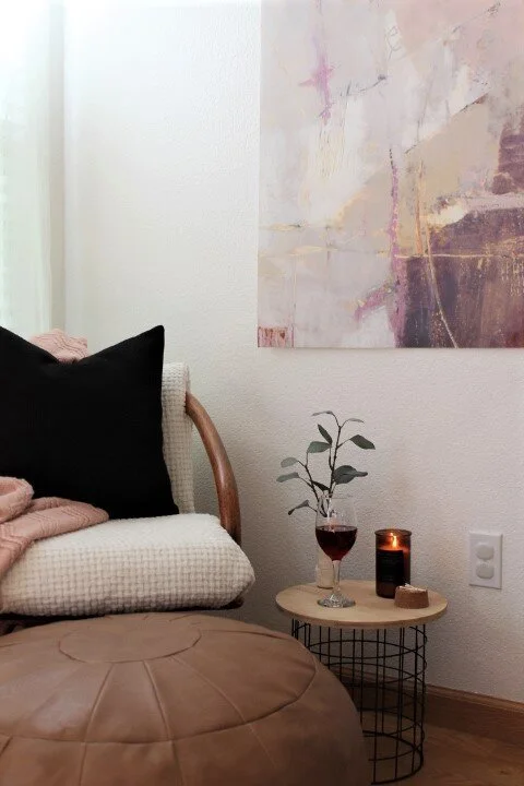 Decorating with Frameless Canvas Fabric Prints