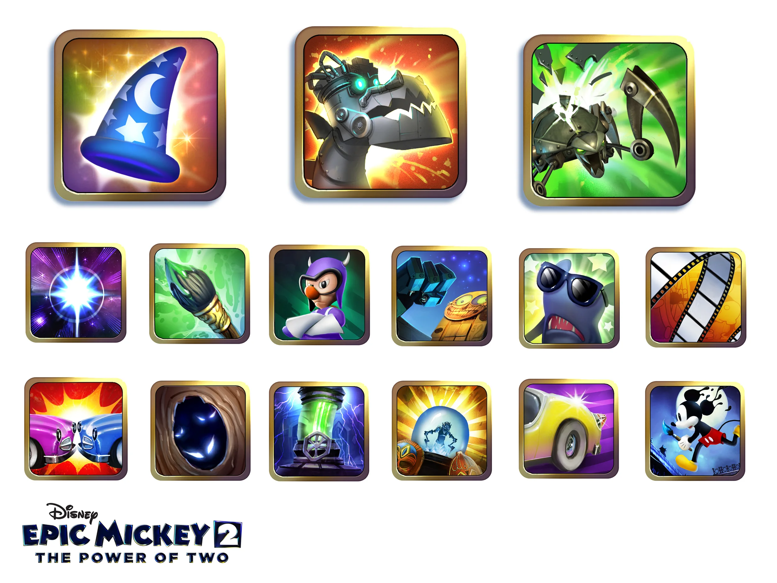   A sample of over 40 Achievements for Xbox/PS3 versions.  