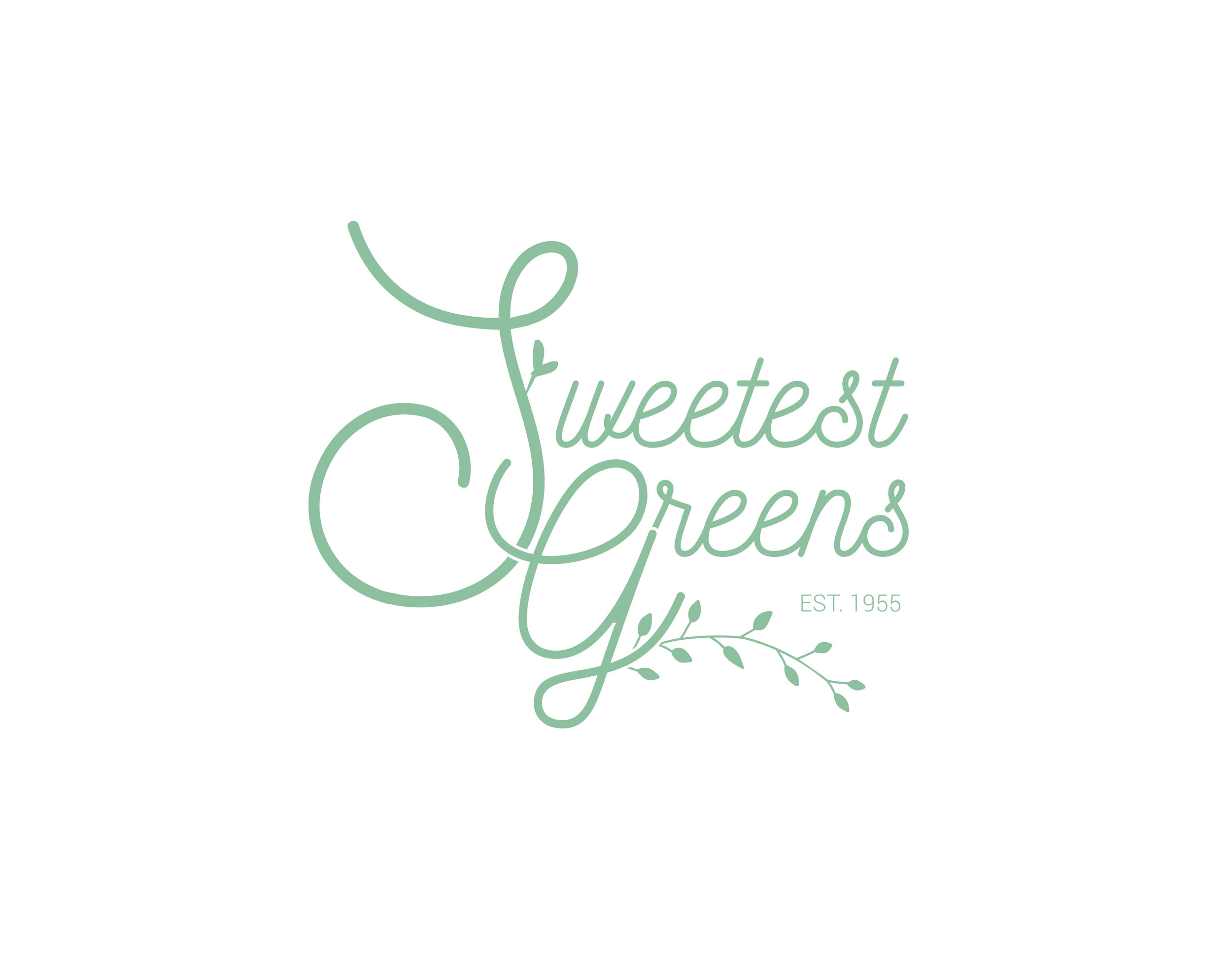 Sweetest Greens Logo Design