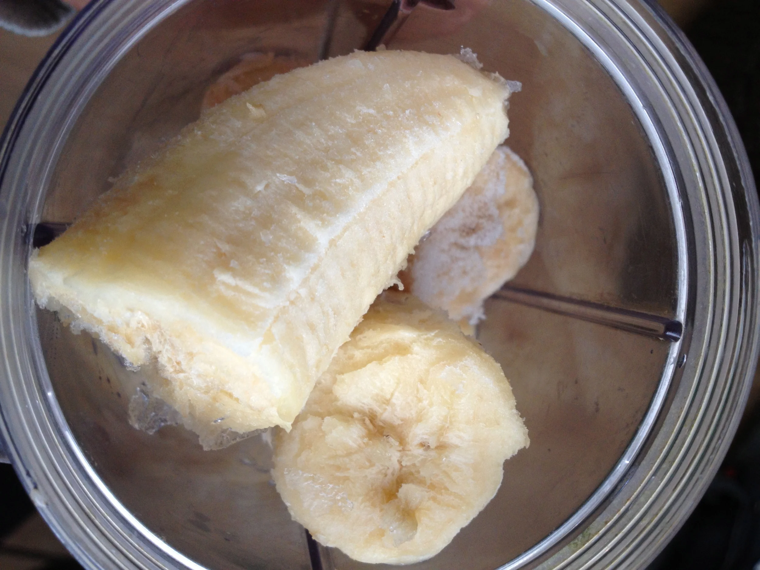 Frozen banana