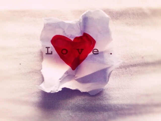Send a love note to yourself...and don't crumple it up!