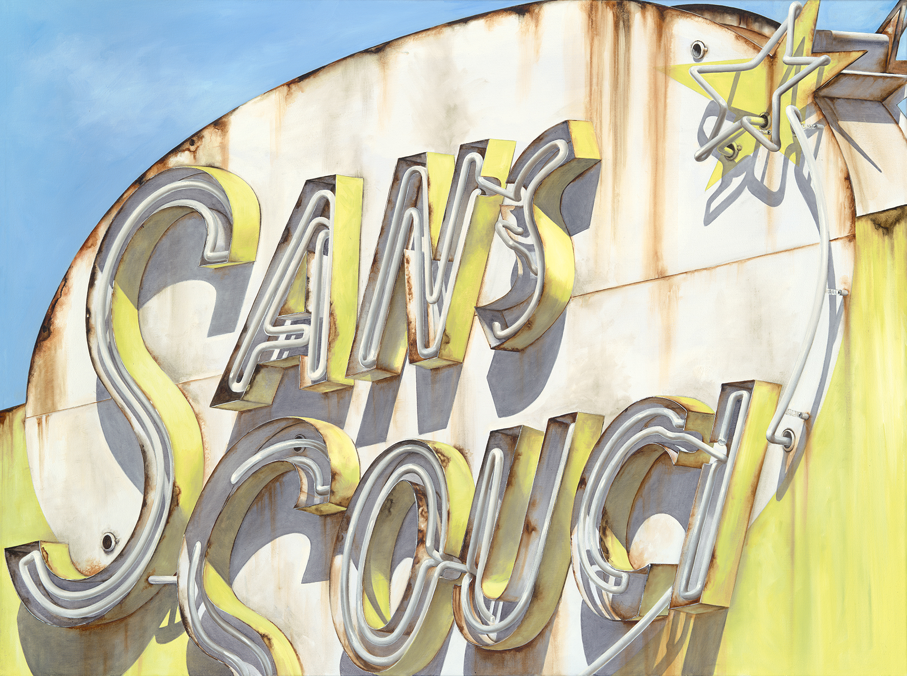San Souci 36x48in Oil on Canvas 2015