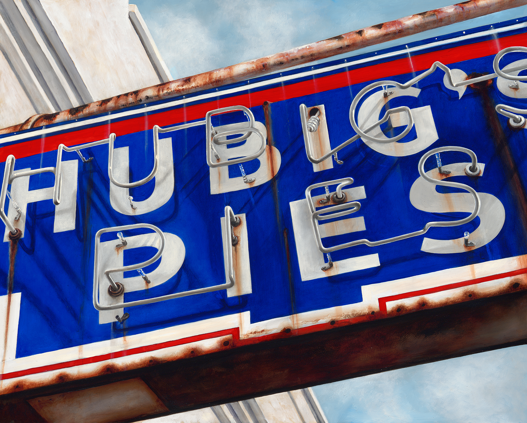 Hubig’s , 16x20in, Oil on Canvas, 2014