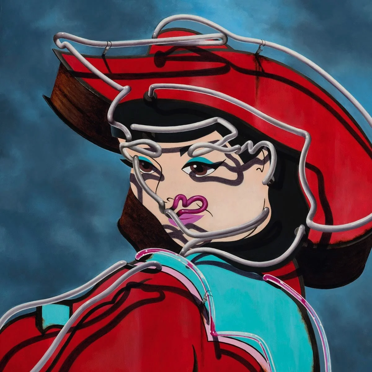 We can complain about Instagram and all its changes, but every once in awhile something really special comes from it. While working on the Jazz Fest poster for 2024 I got a wonderful DM from @tamineilsonmusic about my work. She was playing at Jazz Fe