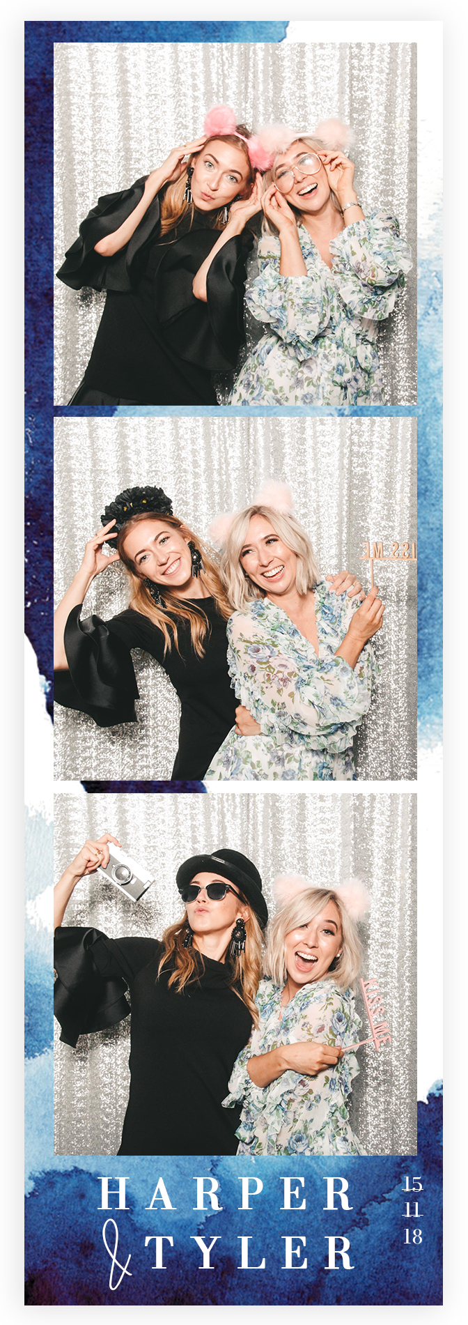 LAYOUT 4  3 PHOTO STRIP // 2 x 6" 2 PRINT COPIES