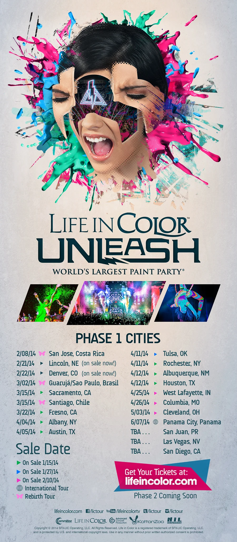 LIC 2014 UNLEASH TOUR