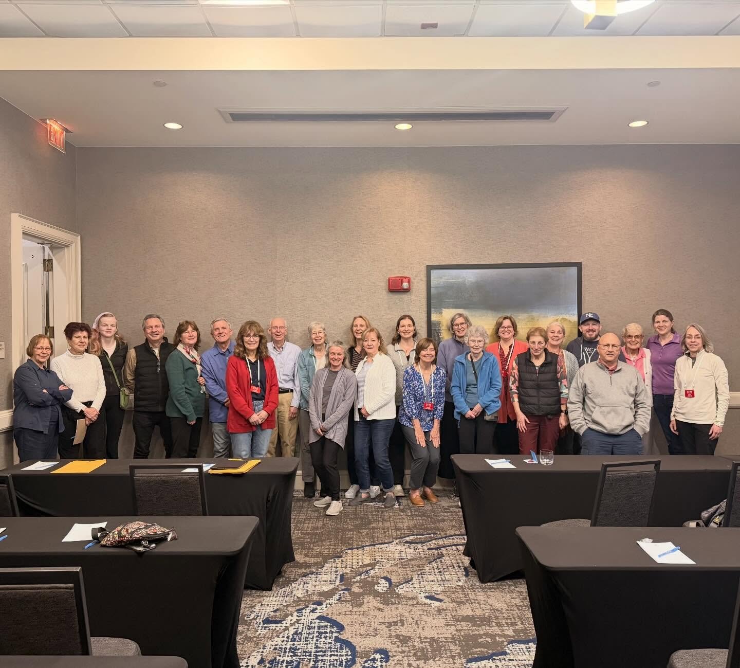 In Montgomery, Alabama with 25 members and friends of United Church in Walpole for a civil rights pilgrimage with @eotours. Yesterday we started the day on the Alabama River and then went to the @eji_org Freedom Monument Sculpture Park, Legacy Museum
