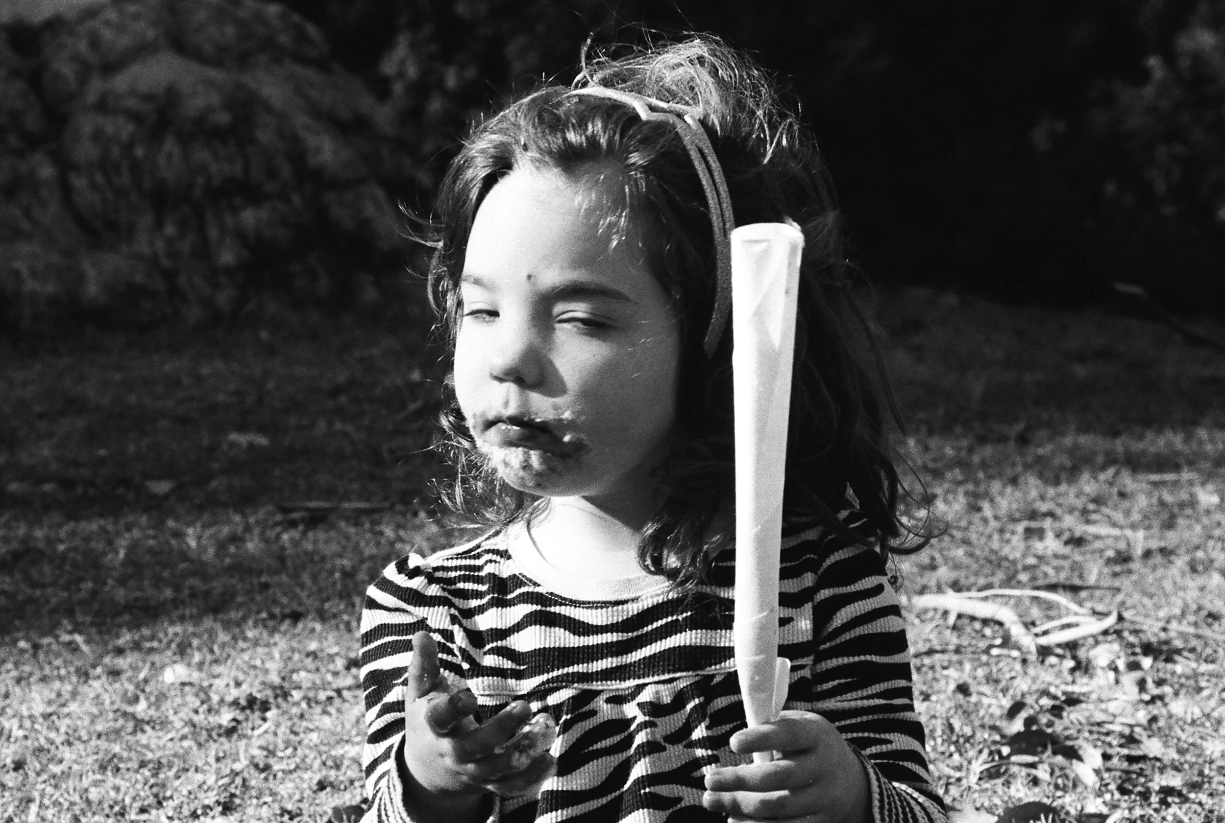  35mm Black &amp; White Film. Los Angeles, California 