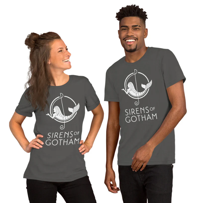 Sirens Printed Unisex T-Shirt $25.00