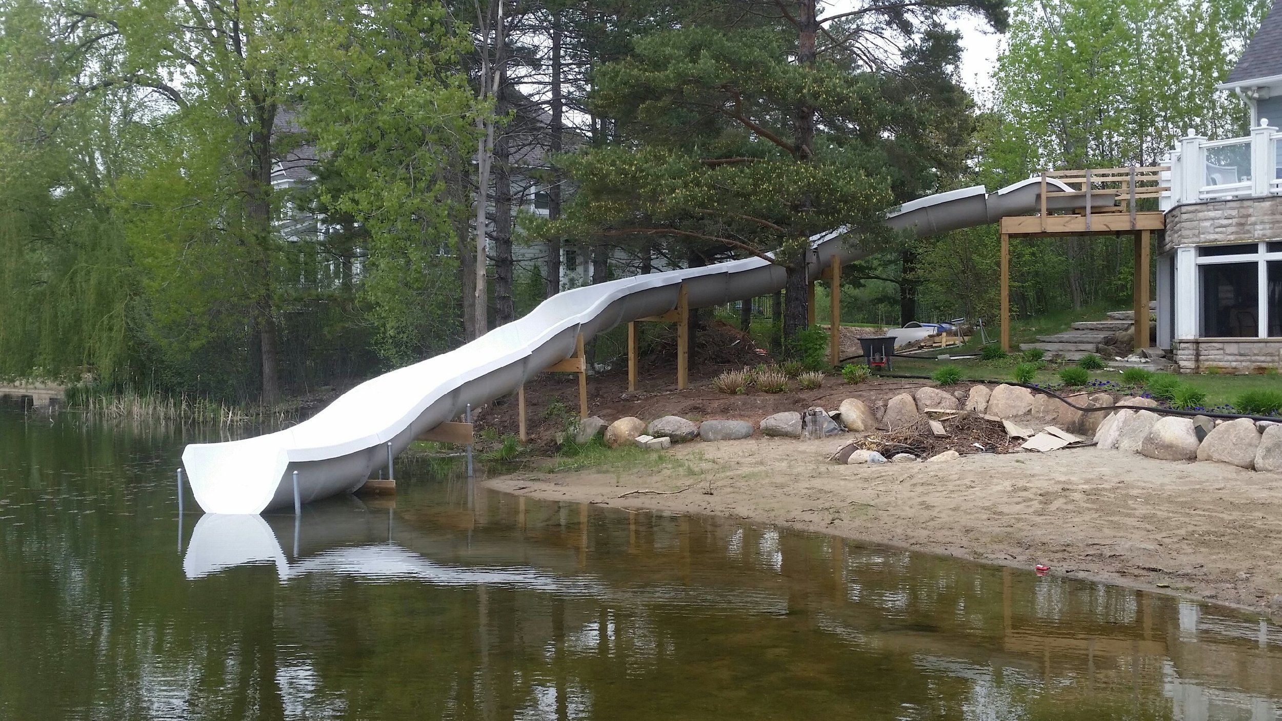 Used water slides for sale deals