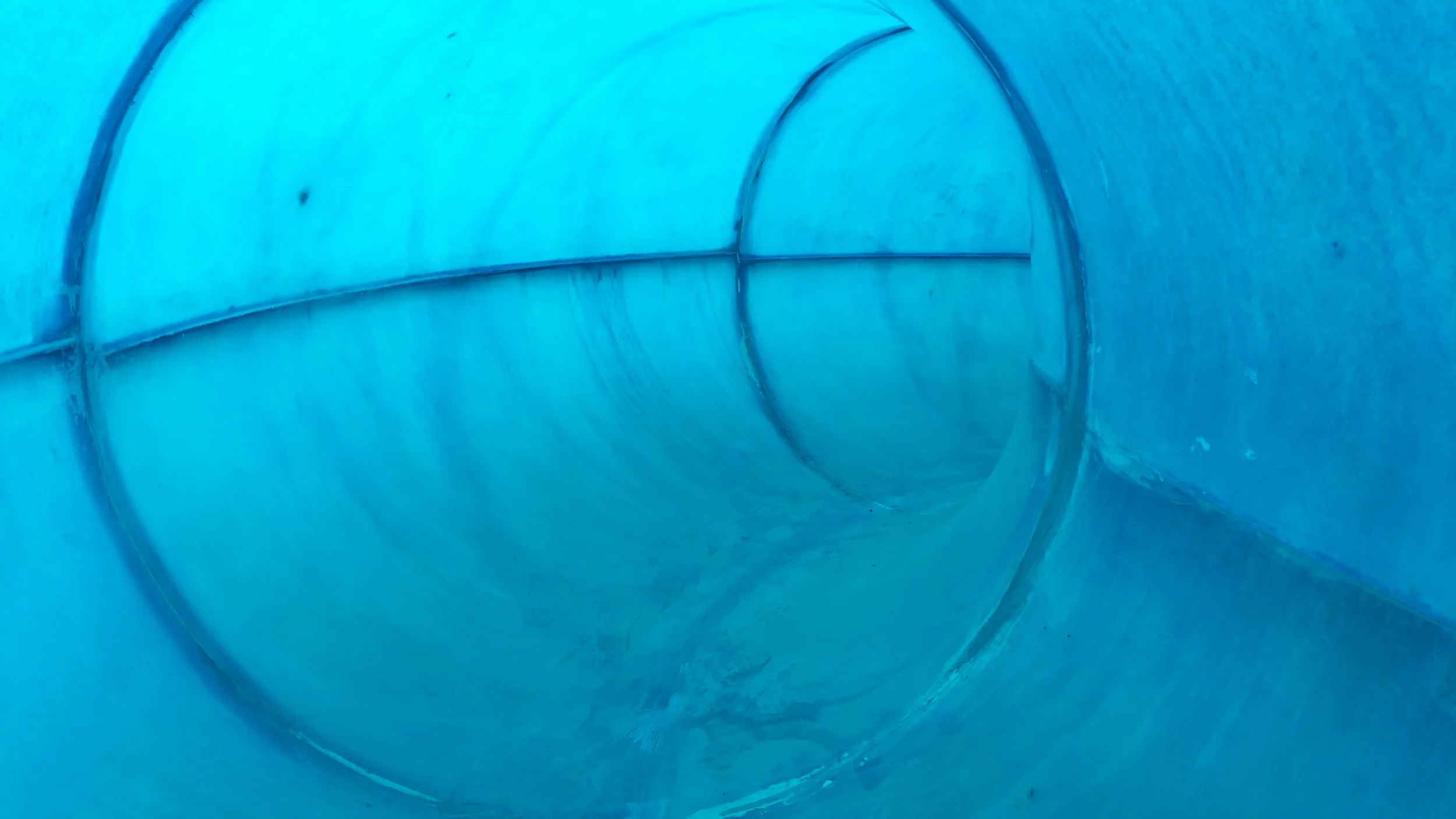 Tube Water Slide Headed for the Snake River