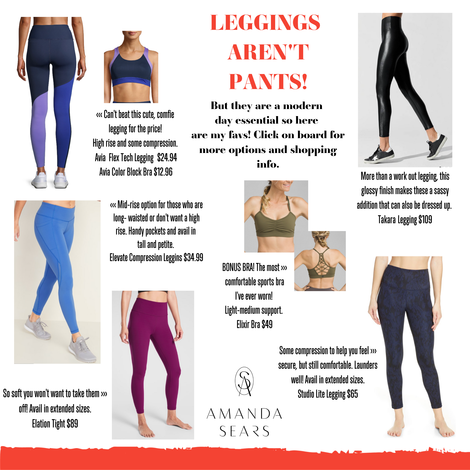 LEGGINGS AREN'T PANTS! — AMANDA SEARS