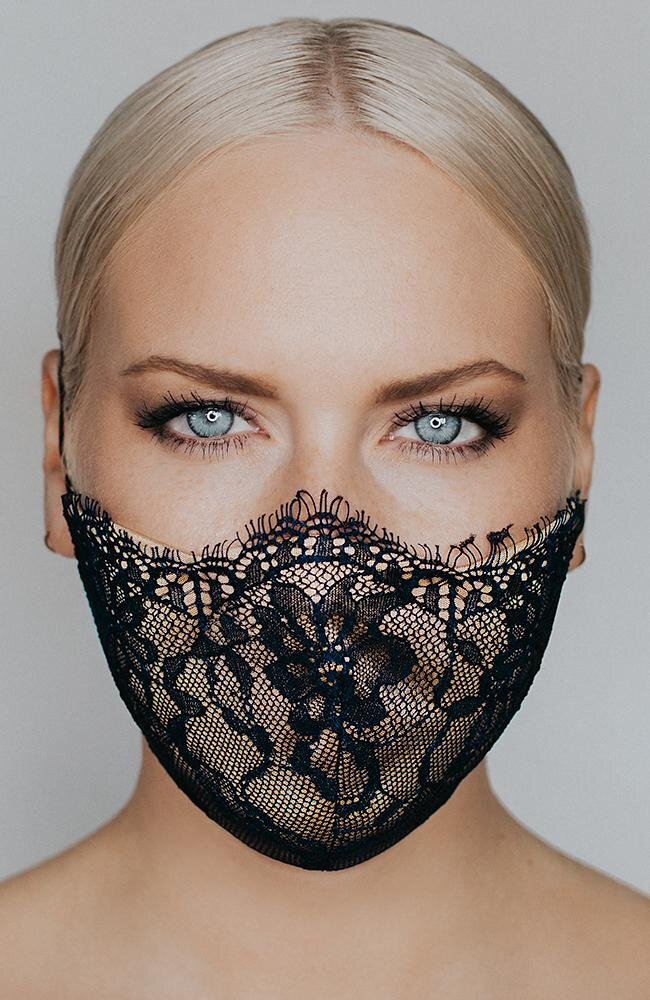 Katie May, lace mask $45