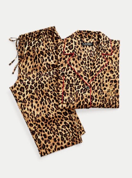 Lauren Ralph Lauren Leopard Sleep Set, $68