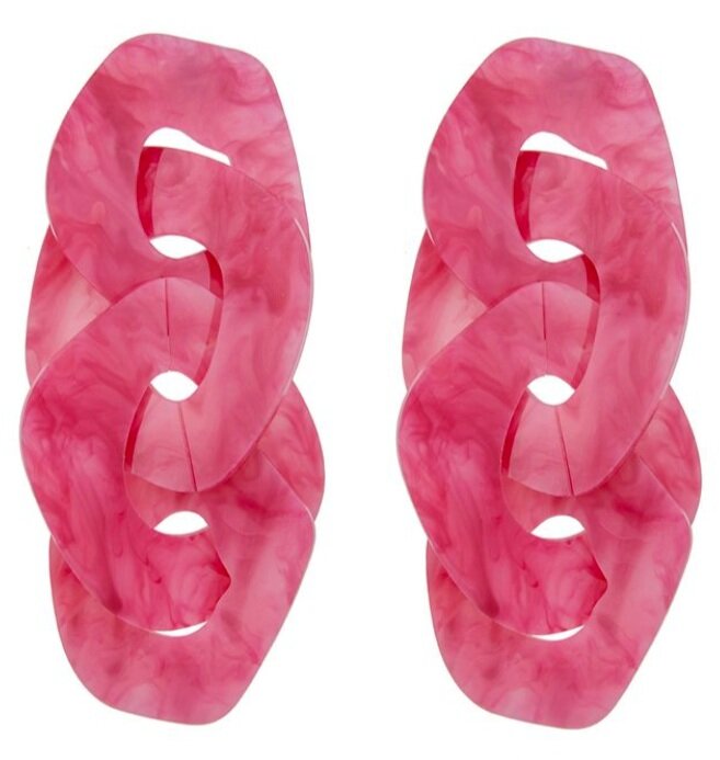 Oversized Resin Earring, $26.95