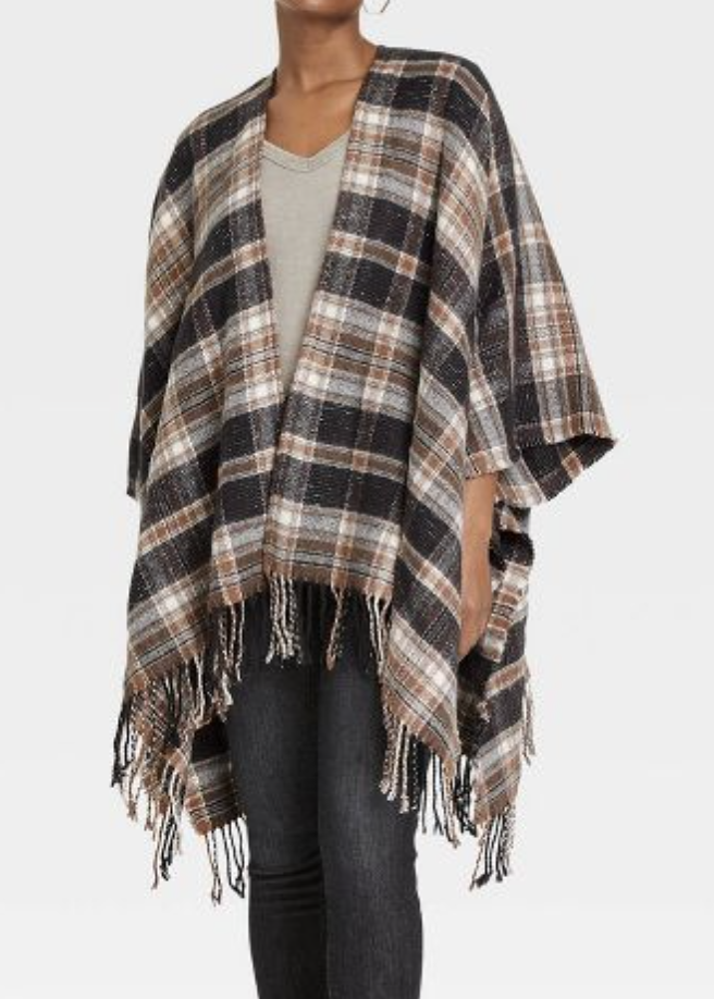 Universal Thread Plaid Wrap Jacket, $28