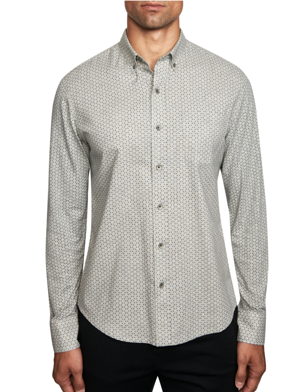 Geo Triangle Dress Shirt by W.R.K, $98