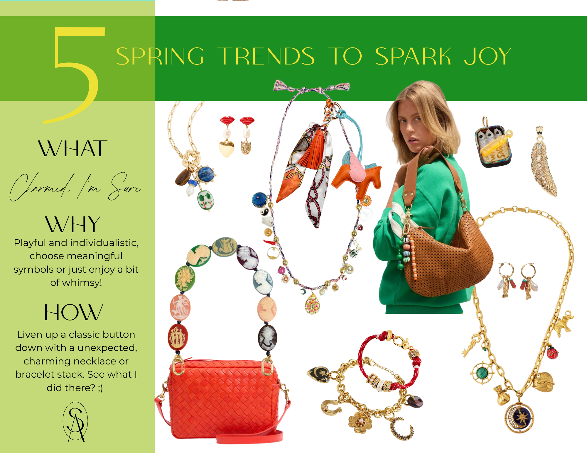 Five Spring Trends to Spark Joy: Charmed, I'm Sure