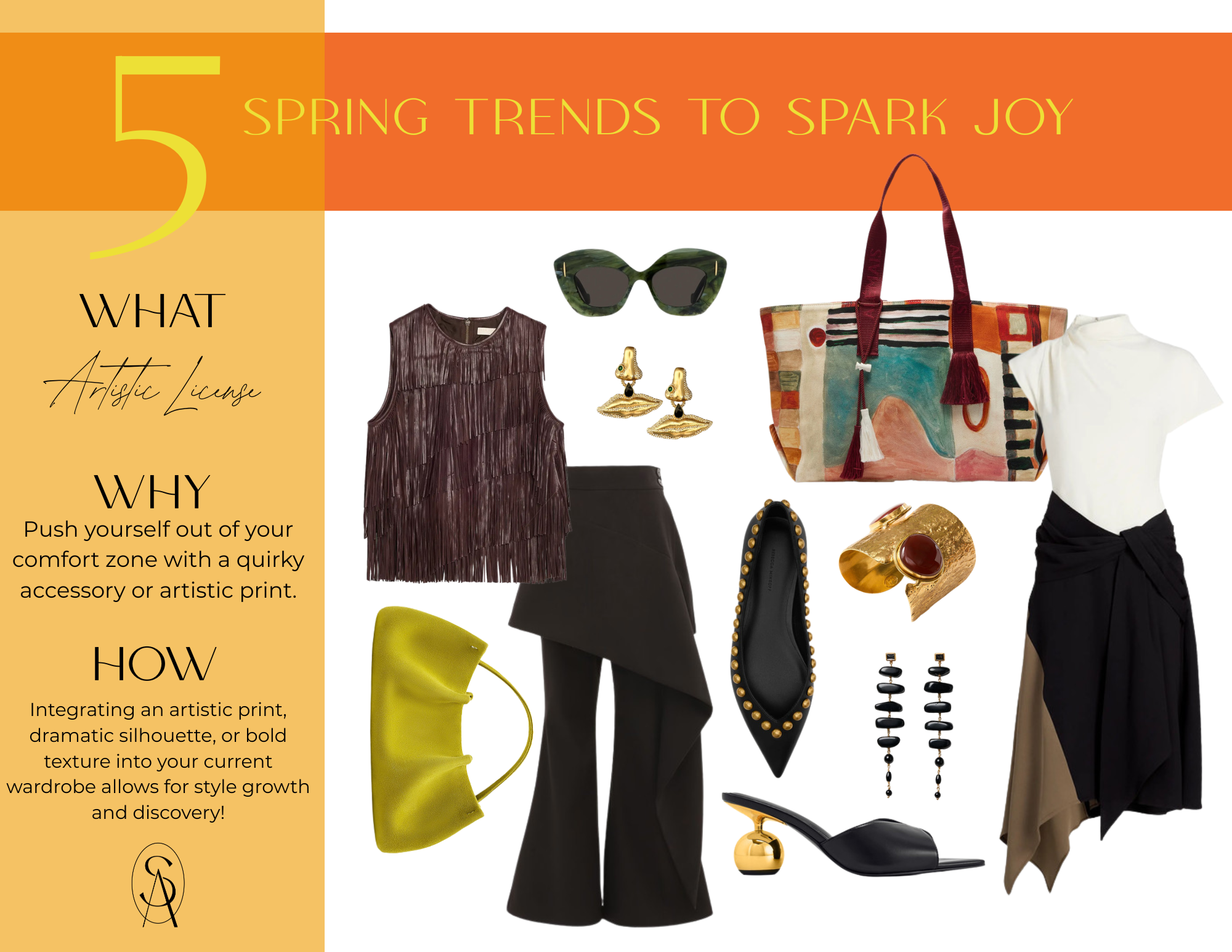 Five Spring Trends To Spark Joy: Artistic License