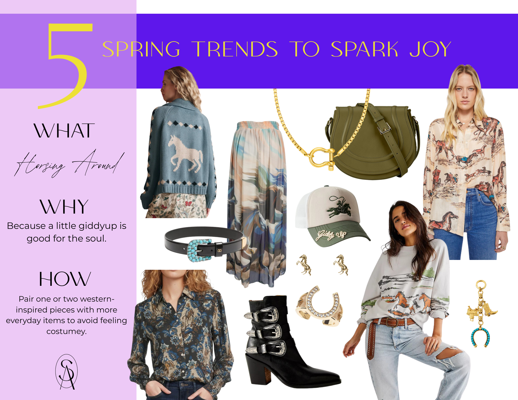Five Spring Trends that Spark Joy: Horsing Around