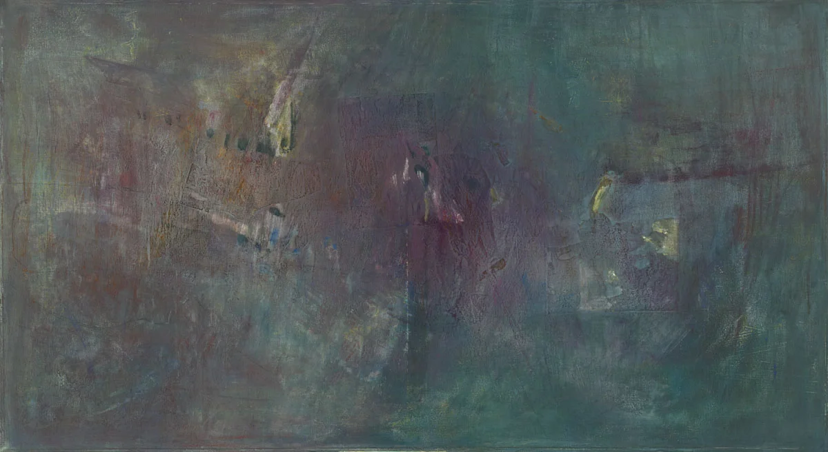 "Perseus" untitled #4 acrylic on canvas 67 inches x 37 inches SOLD
