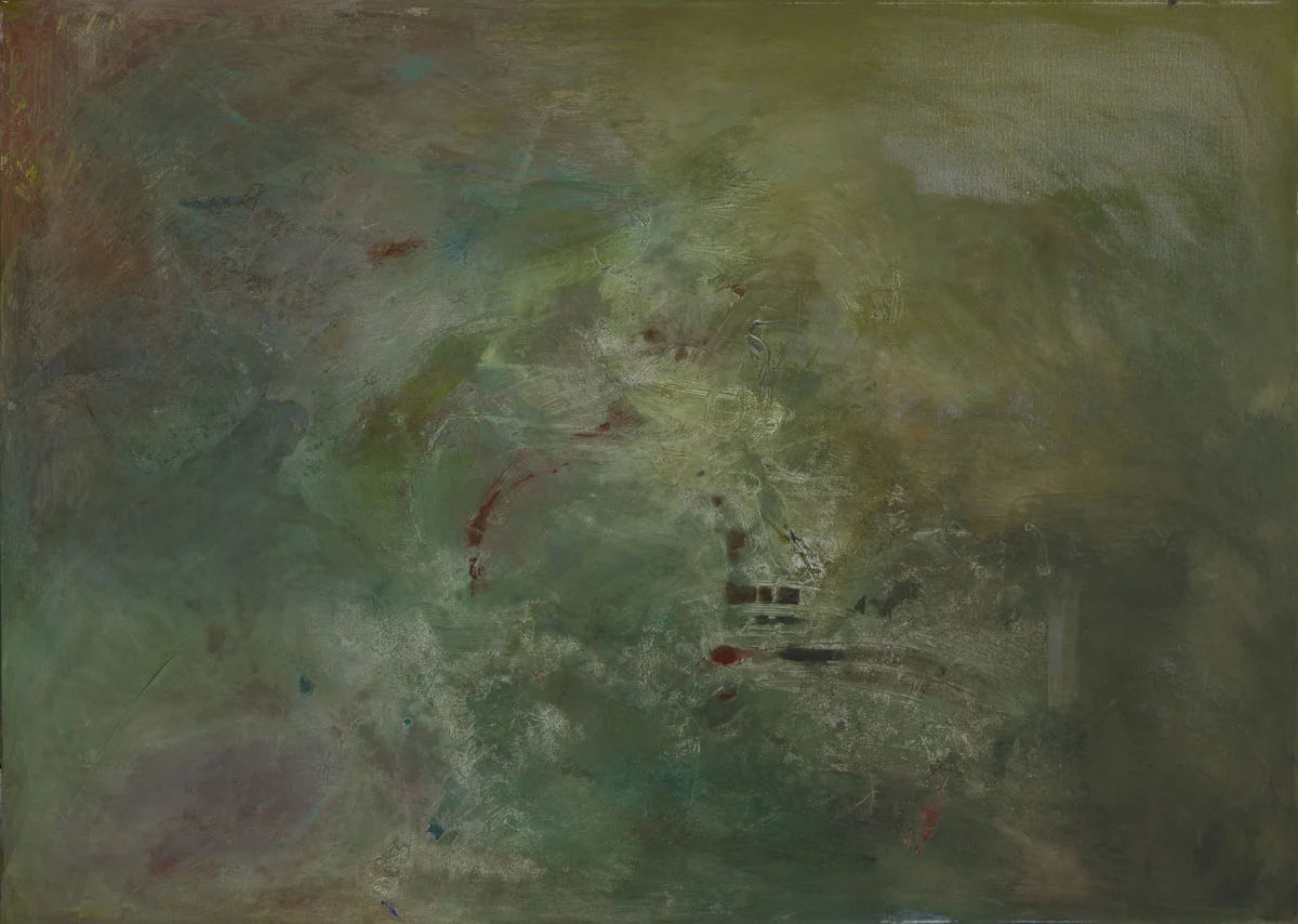 "Perseus" untitled #5 acrylic on canvas 67 inches x 40 inches