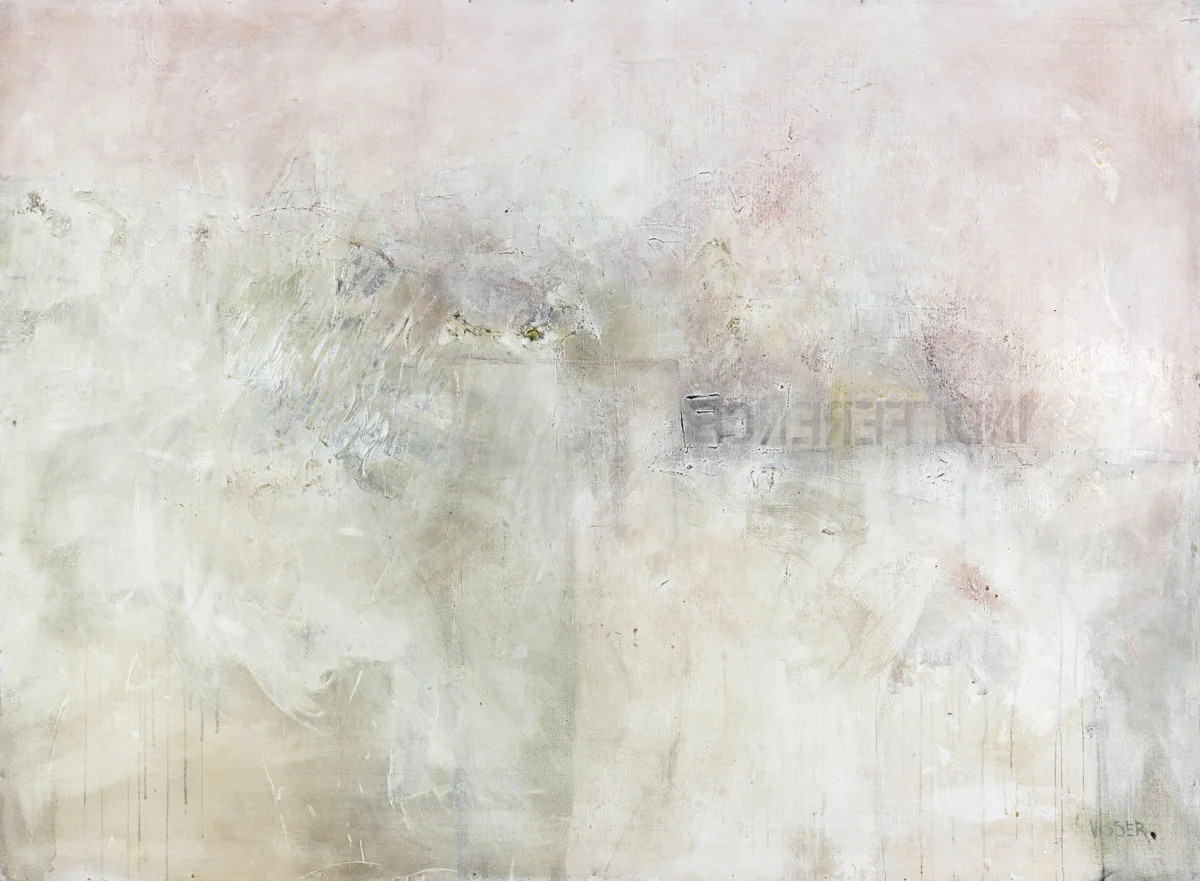 "Mysterium" untitled #1 acrylic mixed media on canvas 72 inches x 60 inches SOLD
