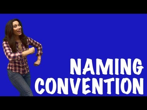 Joe and Buzz: Naming Convention