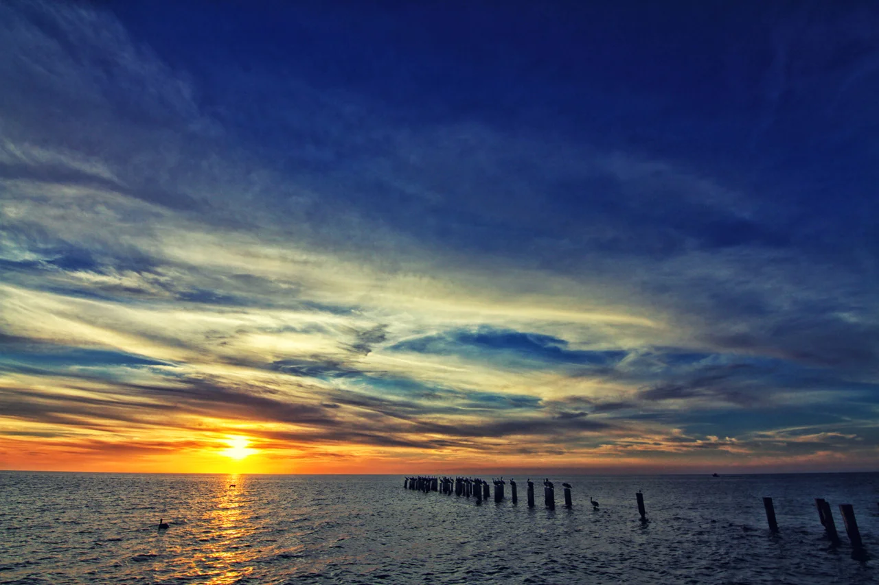 3rd Avenue, Naples, Florida.  A good spot for sunset.