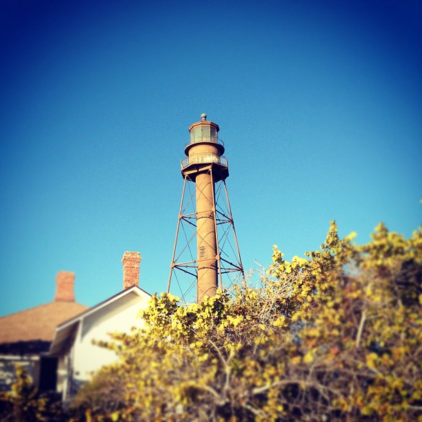 Taken with Instagram at Sanibel Island Lighthouse and Beach