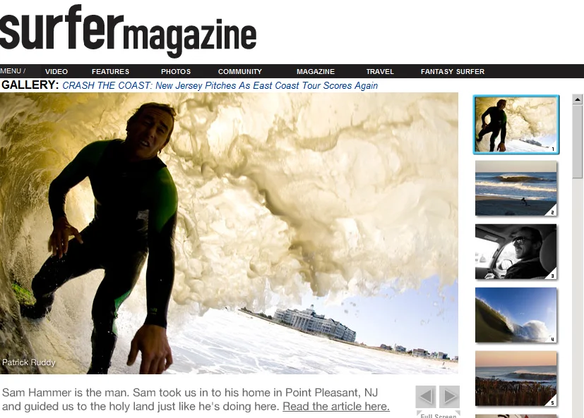 Happy Thanksgiving!
Surfermag put together a few solid galleries from up and down the East Coast with some really good shots from the Northeast. Definitely Check it out at SurferMag. Hasn’t been too much action lately but hopefully something p…