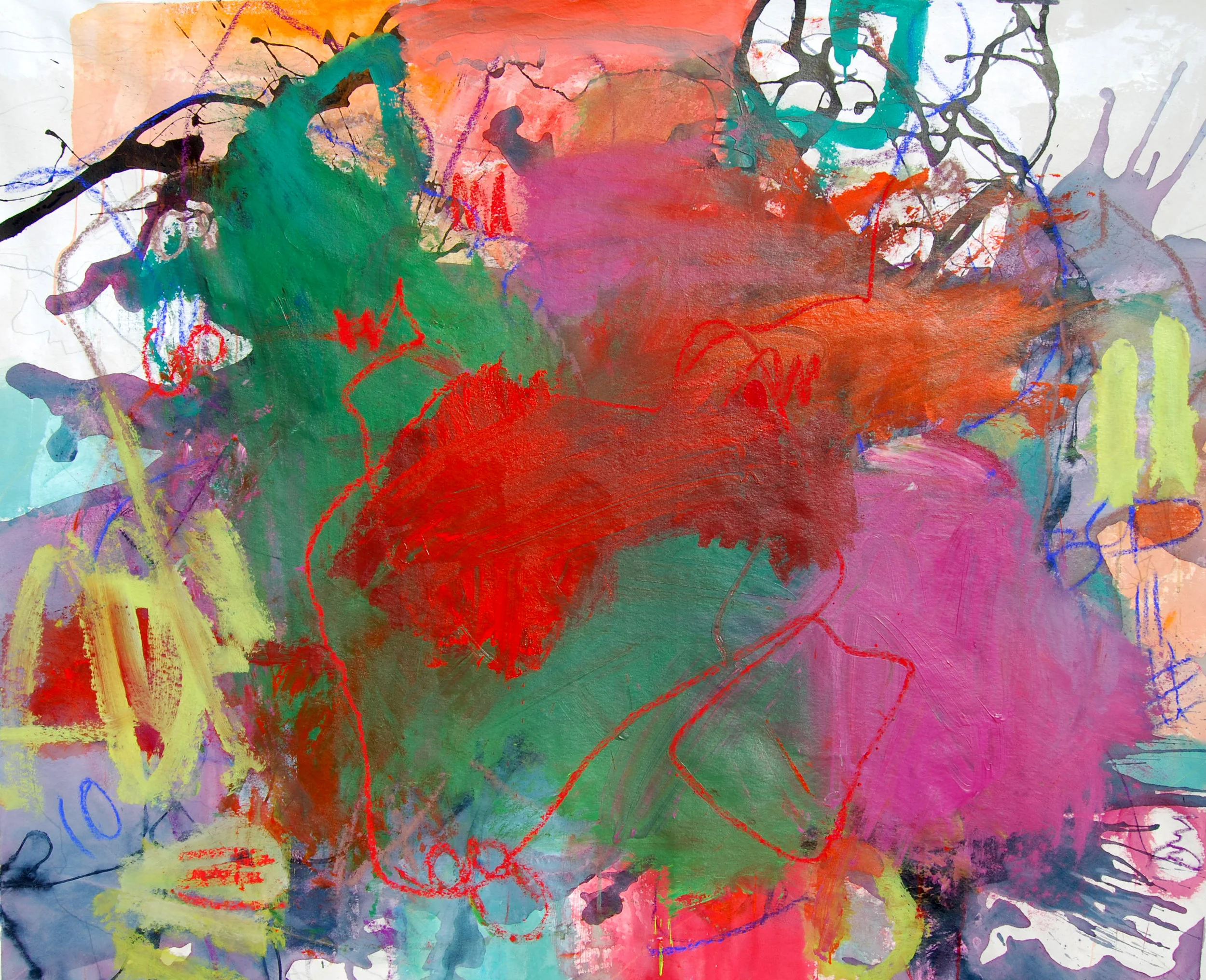 Heat Wave 52x64