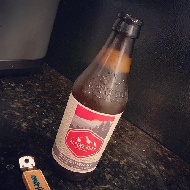 Cruising windows up,
Piney breeze flows from the hops,
Pair with adventure. #alpinebeercompany #windowsup #californiabeer #ipa #craftbeer #totalwine #haiku
