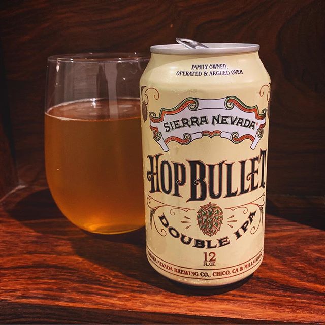 Shoots through the pallet,
This bullet is quite tasty,
Double hopped ammo. #sierranevada #hopbullet #doubleipa #craftbeer #californiabeer #totalwine #haiku
