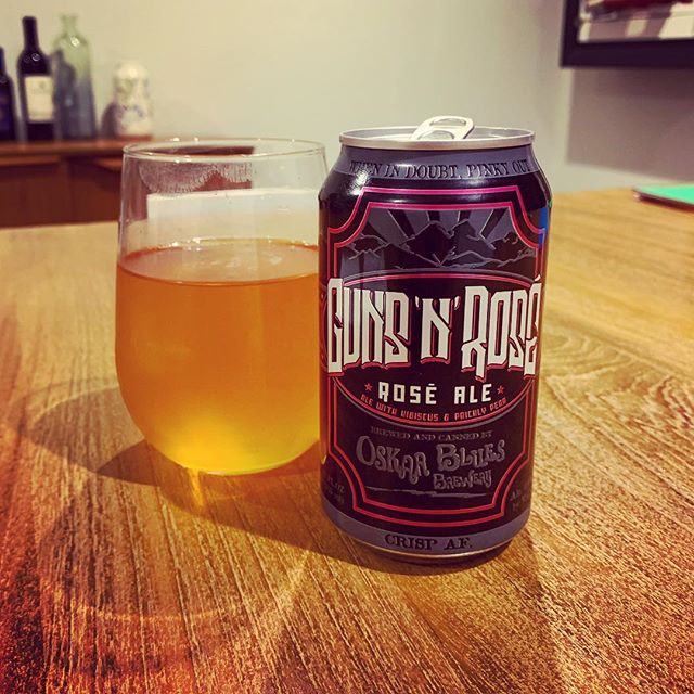 Rock n roll rosé,
Not as wild as GNR,
That’s ok it’s good. #oskarblues #gunsandrose #rosé #craftbeer #totalwine #haibru
