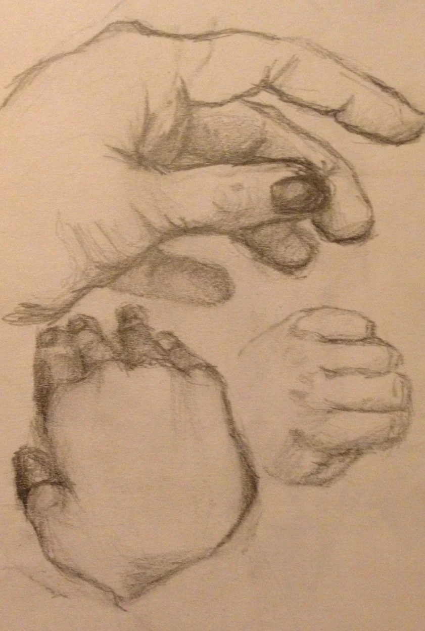 Hands Study No. 2