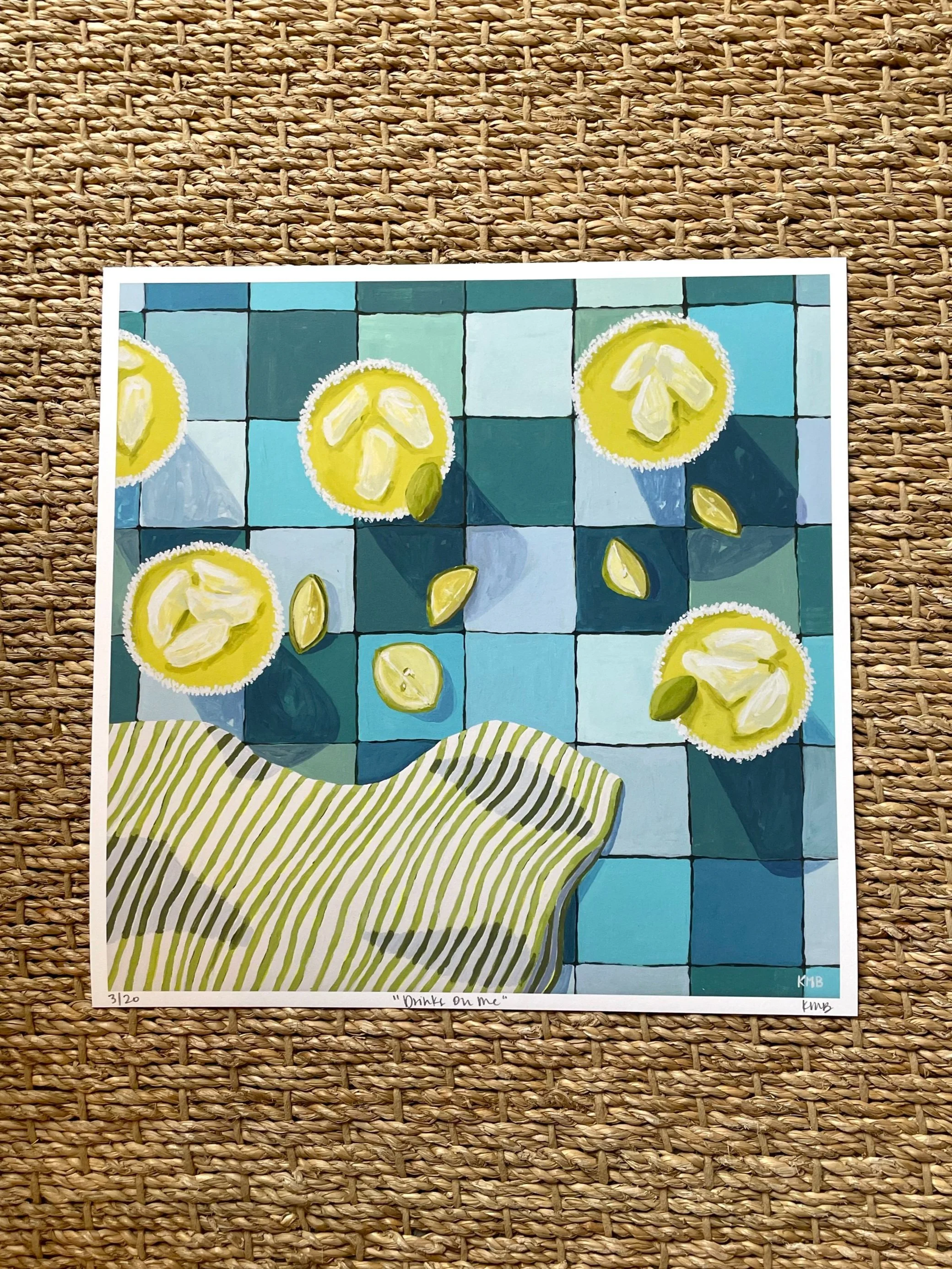 Drinks on Me Print
