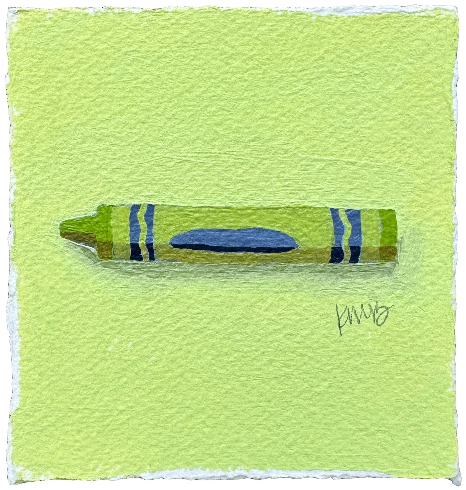 Granny Smith Apple Crayon