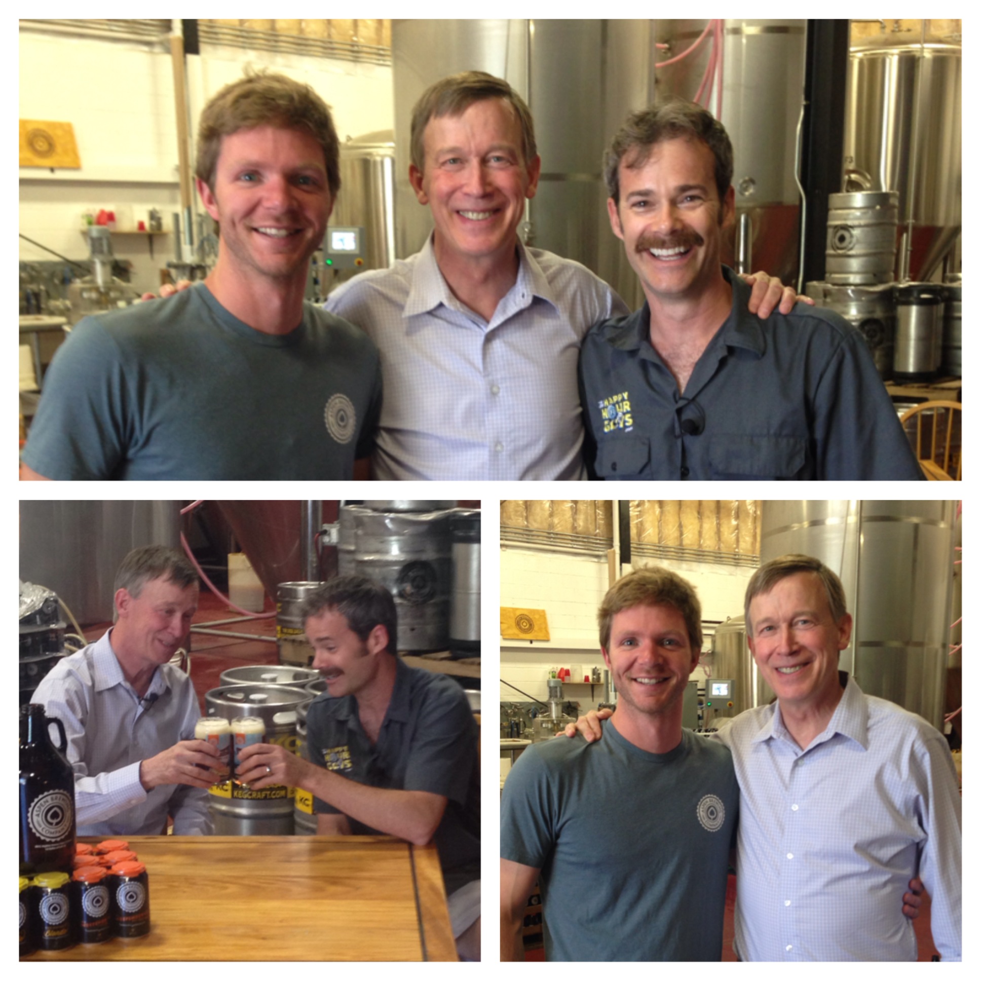 The Governor, Duncan Clauss (owner of ABC) and Jimmy