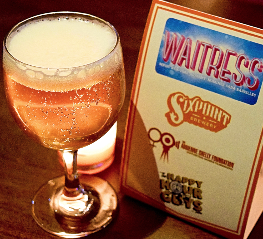 It's for Adrienne, a sour cherry cream ale. Delicious.
