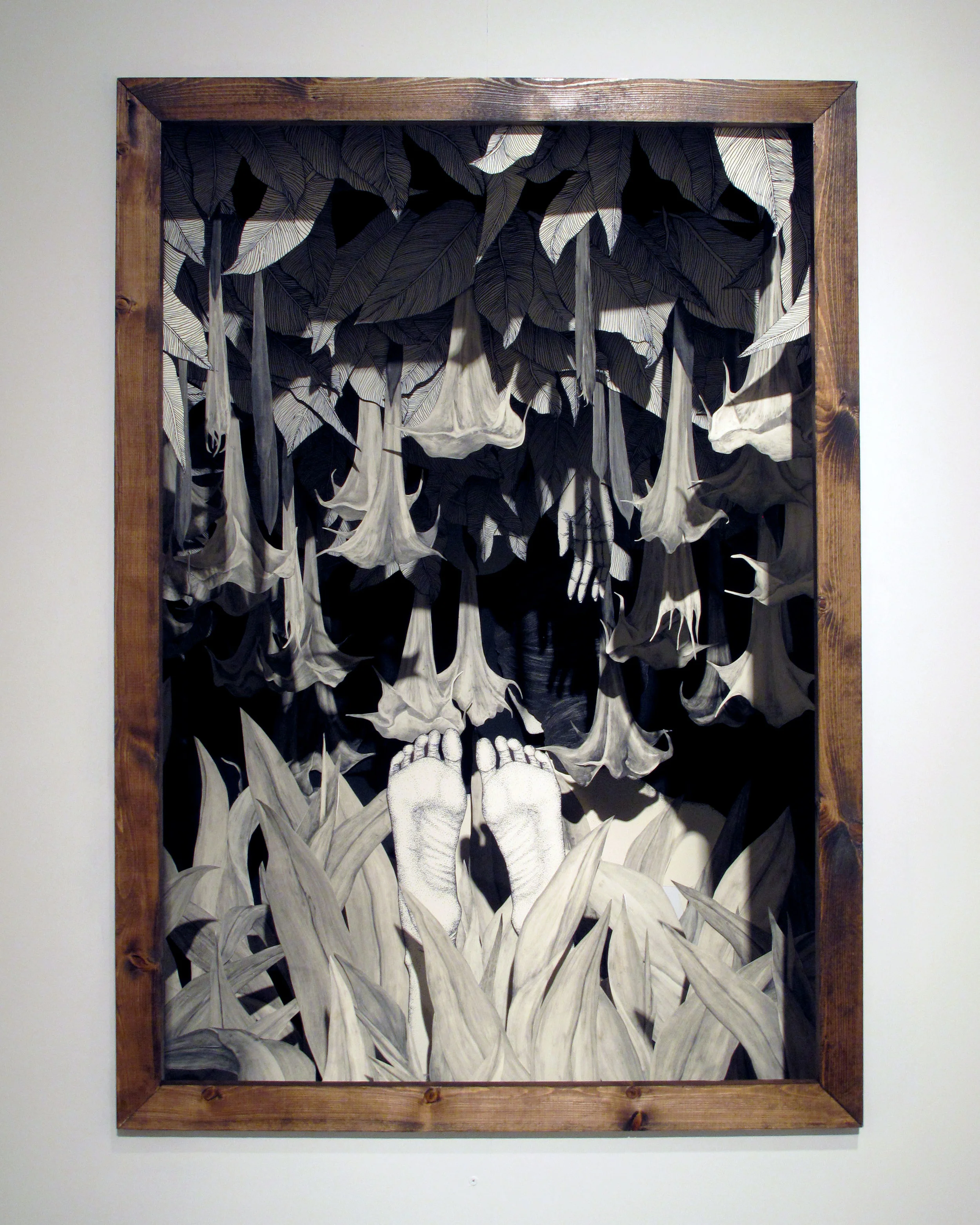 GIANT DIORAMA FROM "NOT TO MENTION THE STATE OF THE WORLD" screen print, monotype, litho 2011