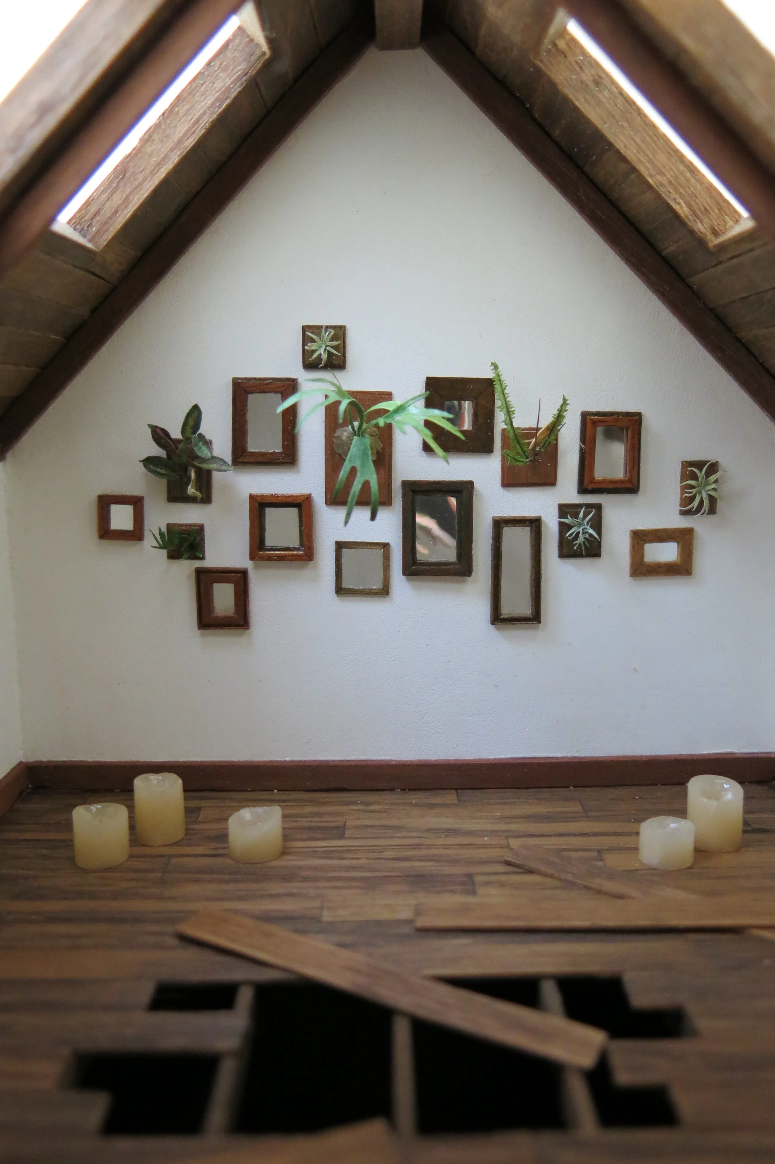  GEODE (interior detail)  mixed media  2015 