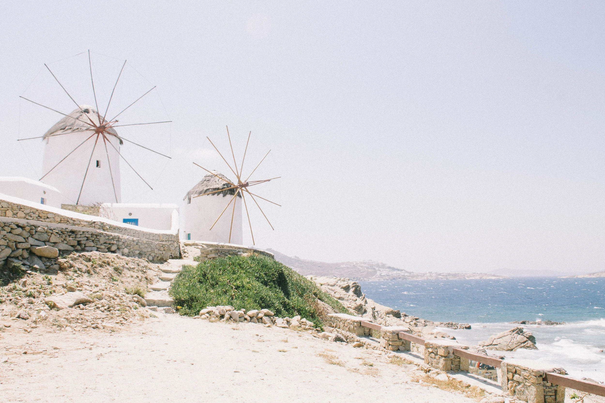 Windmills Mykonos Greece
