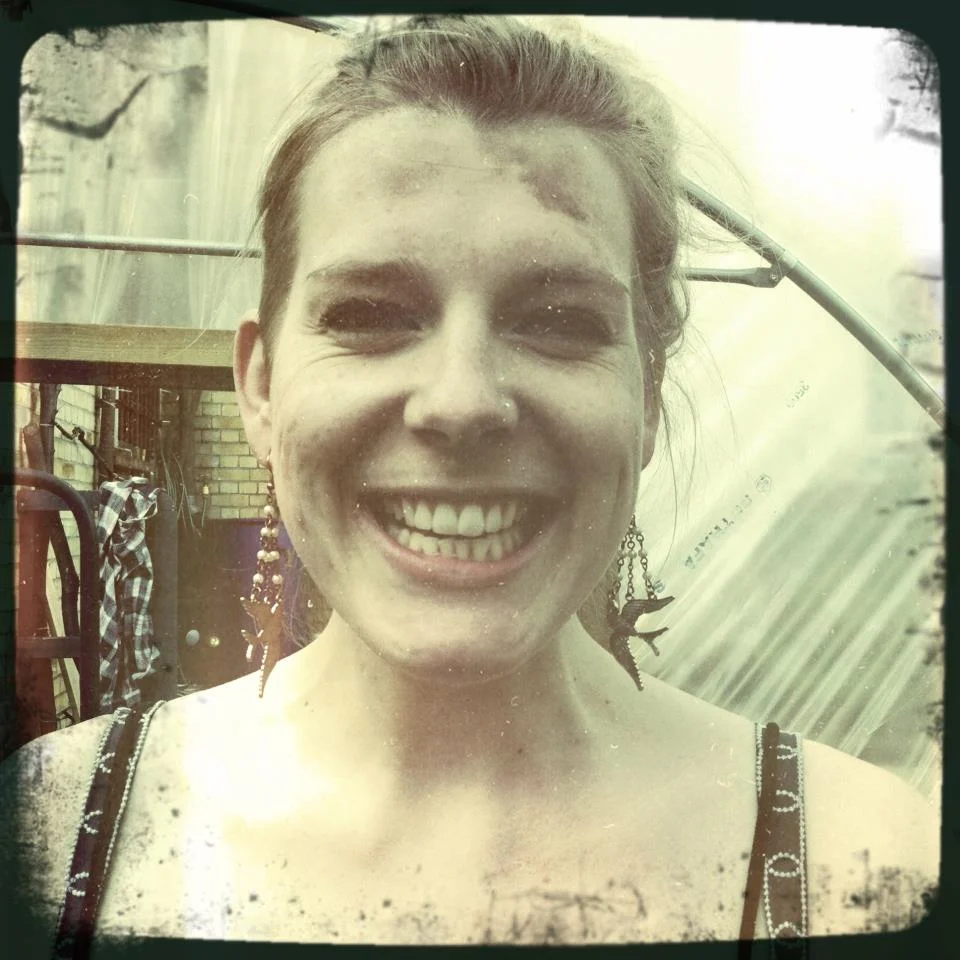 Covered in earth after re-potting