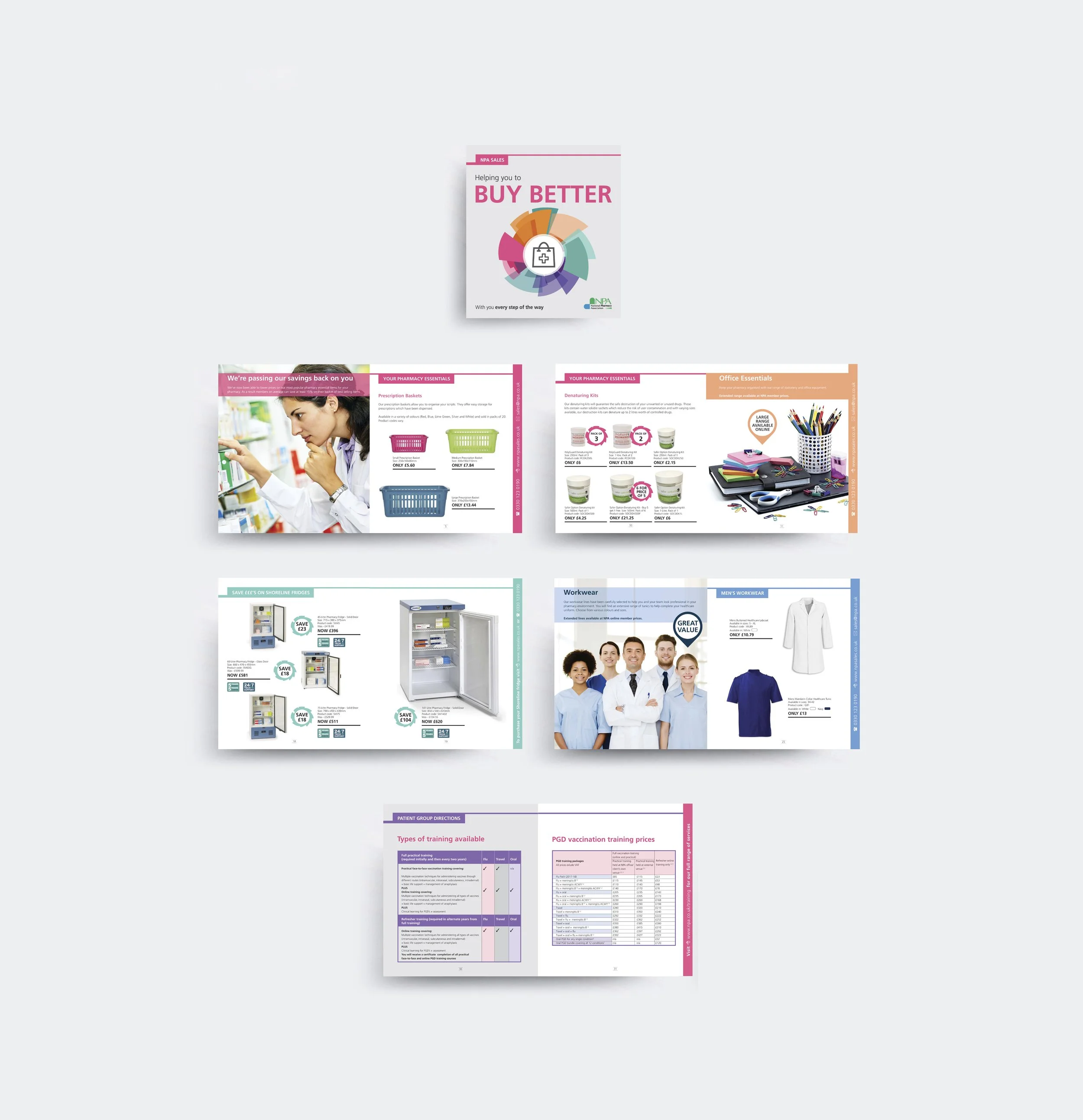  [ Sales catalogue 36pp ]  Collaborative project - concept &amp; design     The NPA  