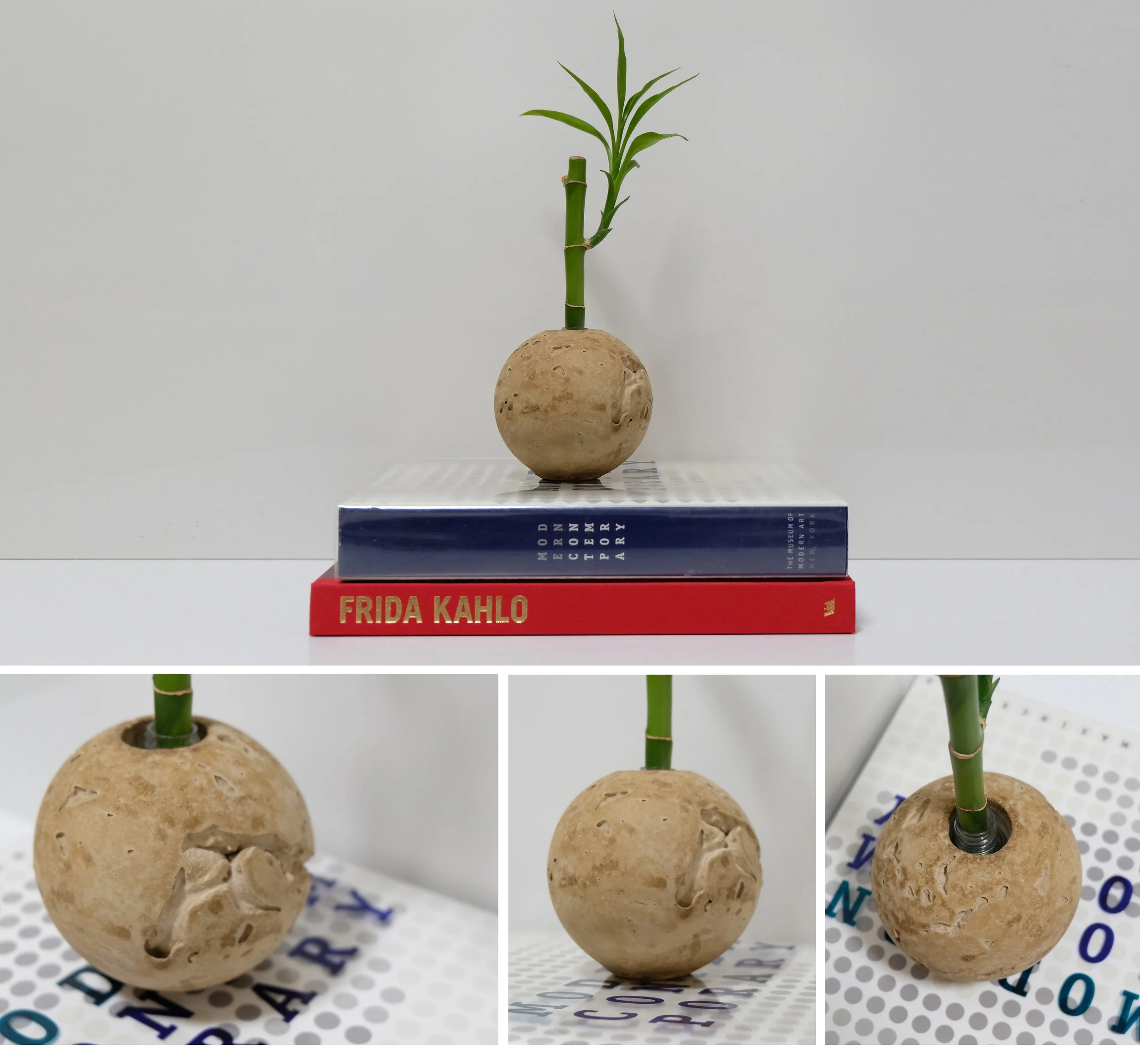   Earth   [ Individually created unique concrete vases using formed recycled materials ]     HUGart online store  
