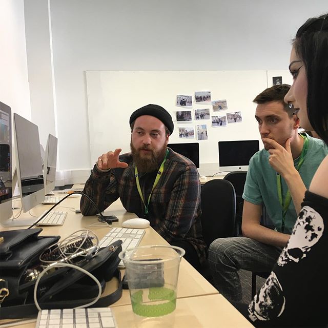 Former students Jacob Dear and Mike Butt talked to FdA photography students today about the launch of their new photo zine Coverless. Photography Level 3 students were supported with ideas for progression and FdA students had a seminar on their work 