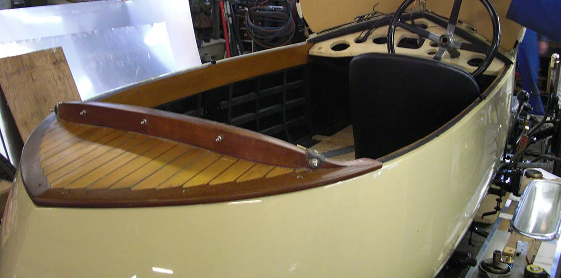 Vauxhall 30/98 Decking and Dash