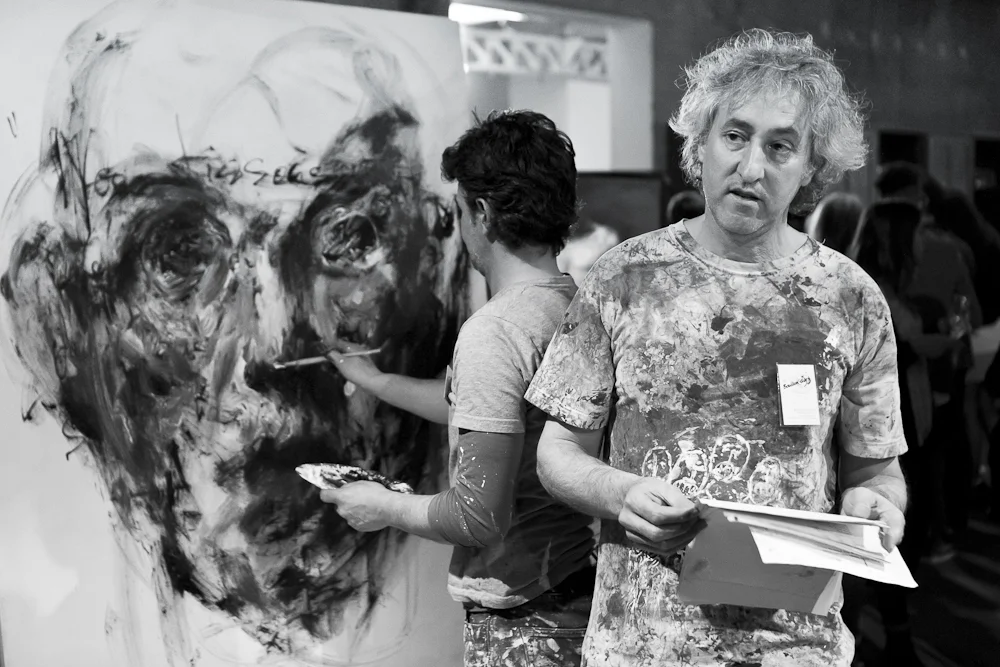 Performance réalisée à Bordeaux le 16 mars 2016 avec l'artiste poète Antonio Rodriguez Yuste