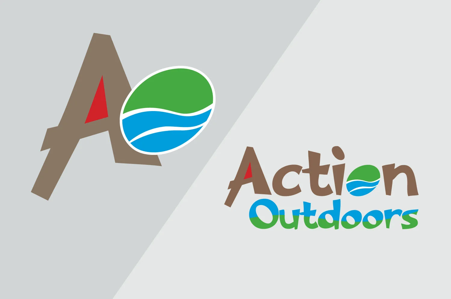 Brand design for Action Outdoors, Co. Down